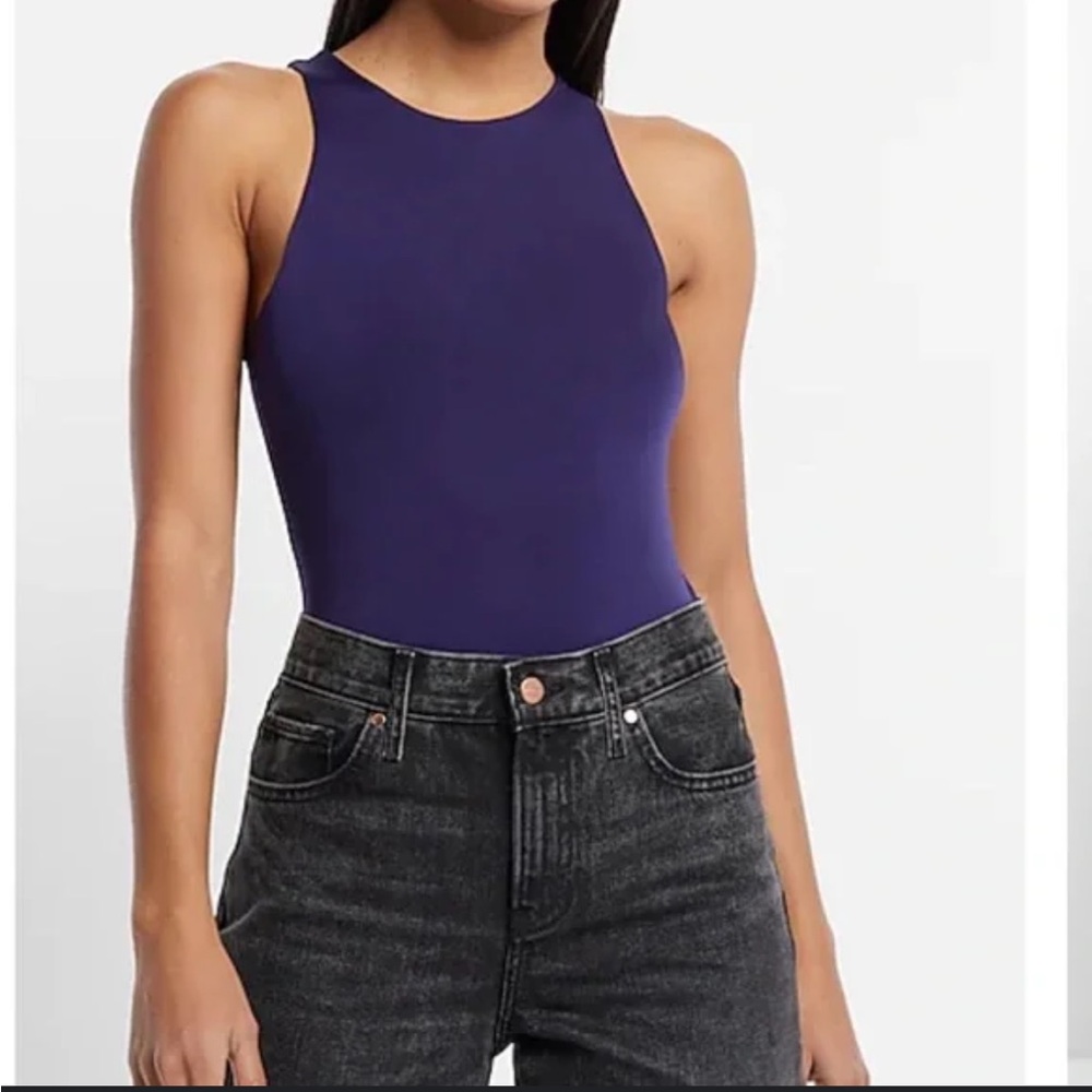 Express Deep Purple Bodysuit